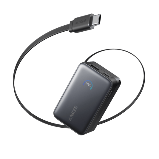 Anker Nano Power Bank 10K — 45W With Retractable USB-C Cable
