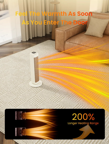 Airmate 2000W Ceramic Tower Space Heater – 230V EU | HP20242R
