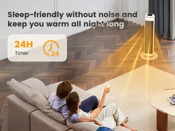 Airmate 2000W Ceramic Tower Space Heater – 230V EU | HP20242R
