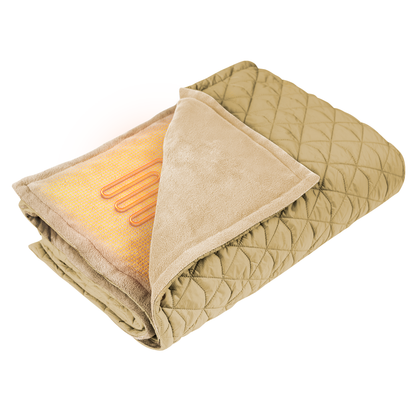 Cove Heated Portable Blanket - with Dual Control