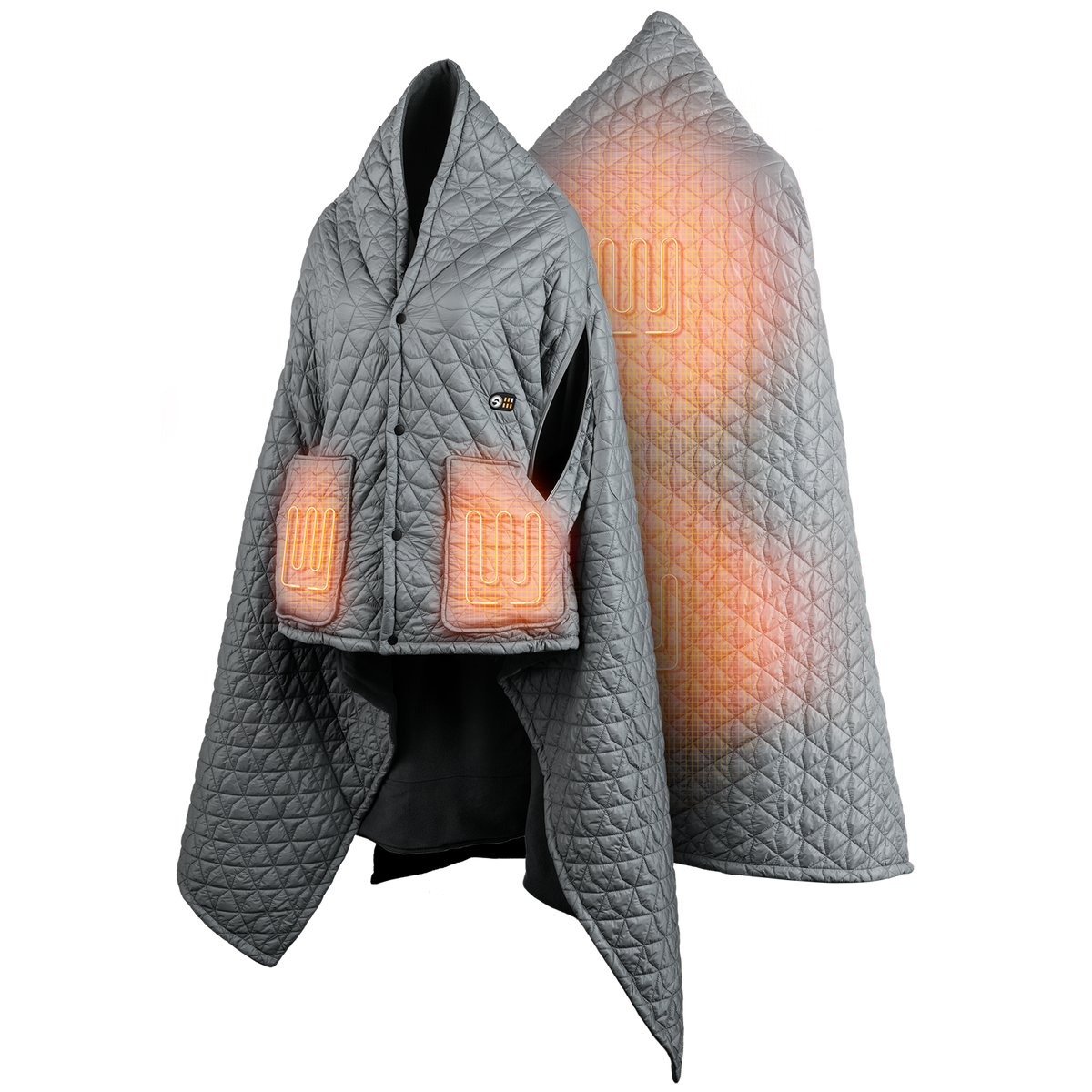 Cove Heated Portable Blanket - with Dual Control
