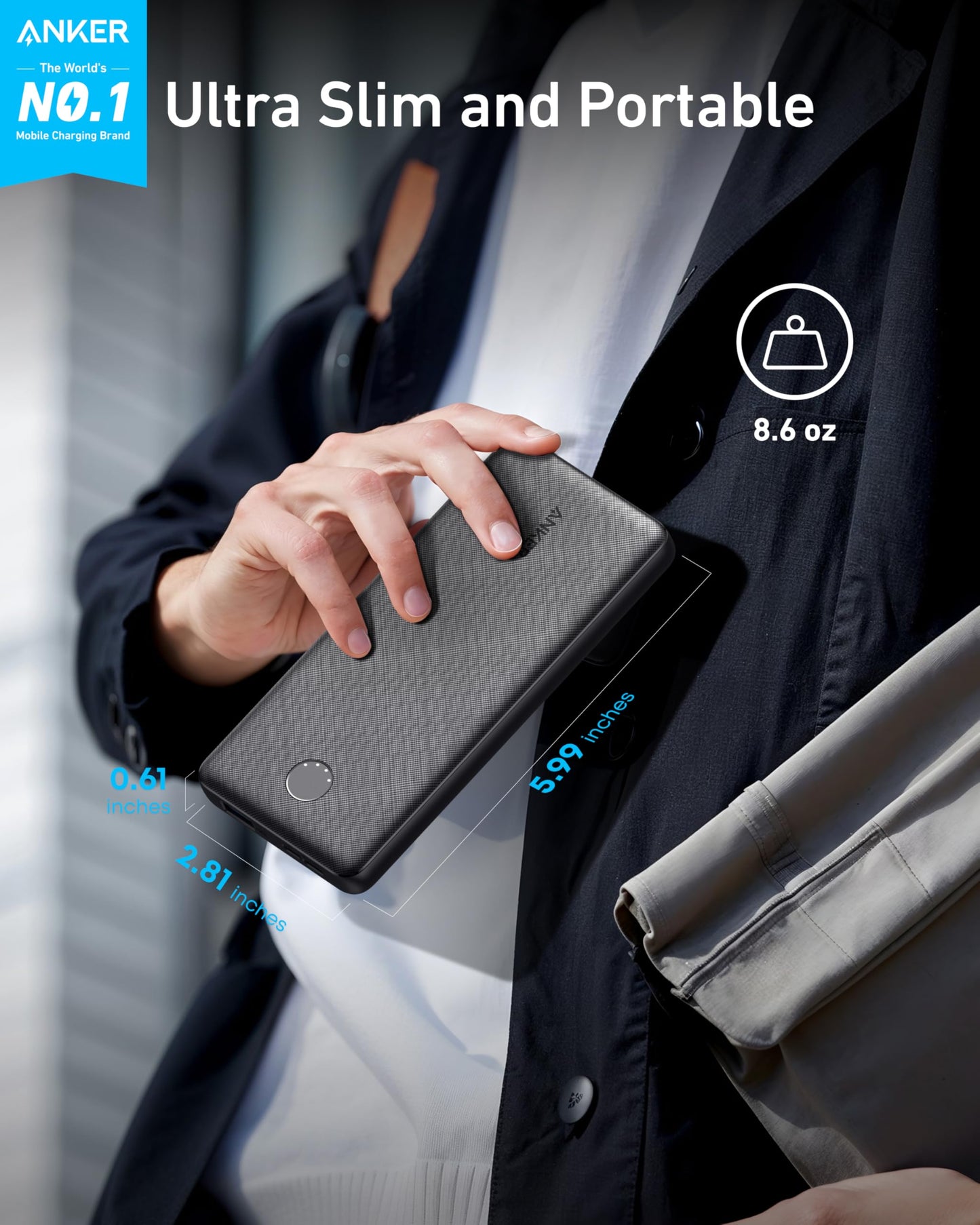 Anker Power Bank (PowerCore 10K)